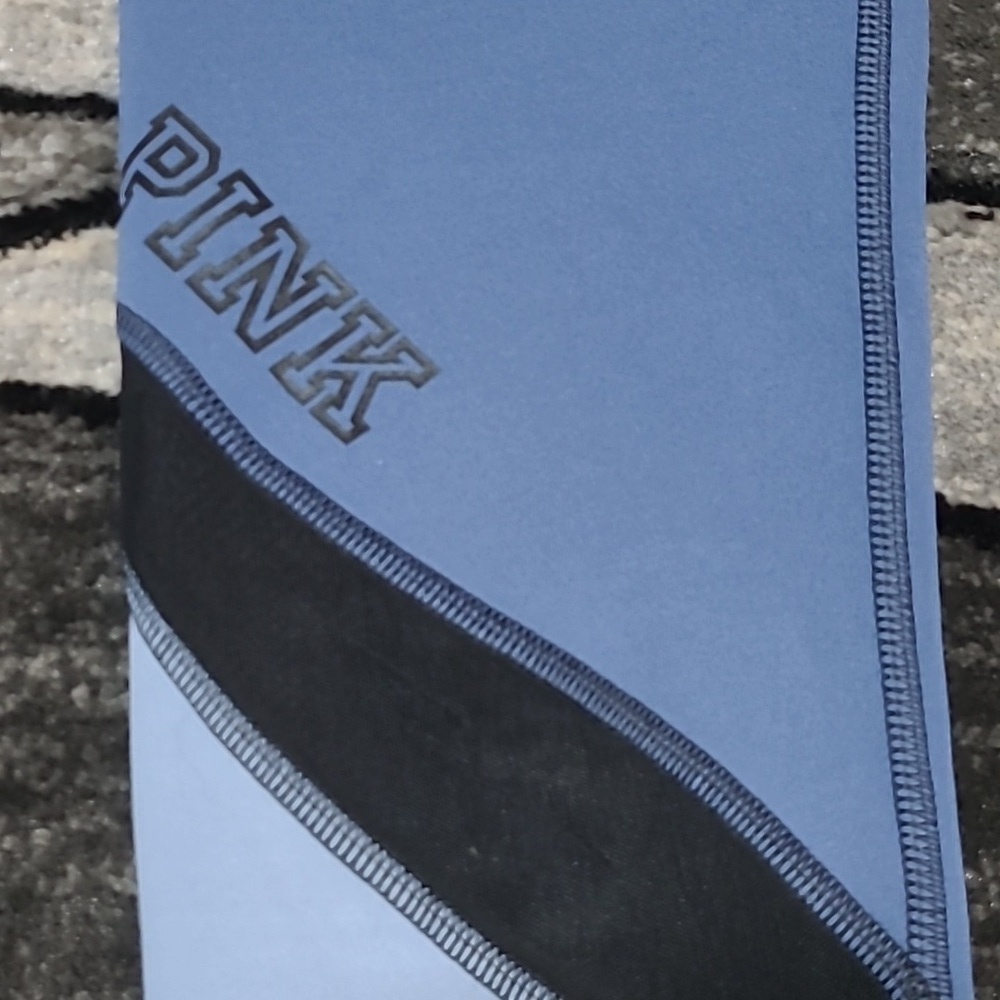 VS PINK 2015 ULTIMATE REVERSIBLE MESH LOGO LEGGINGS - Picture 15 of 15